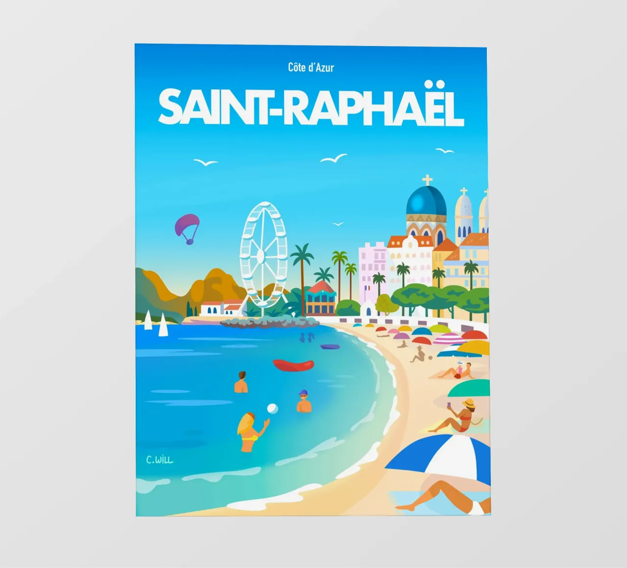 Saint-Raphaël telo in pvc da C.WILL