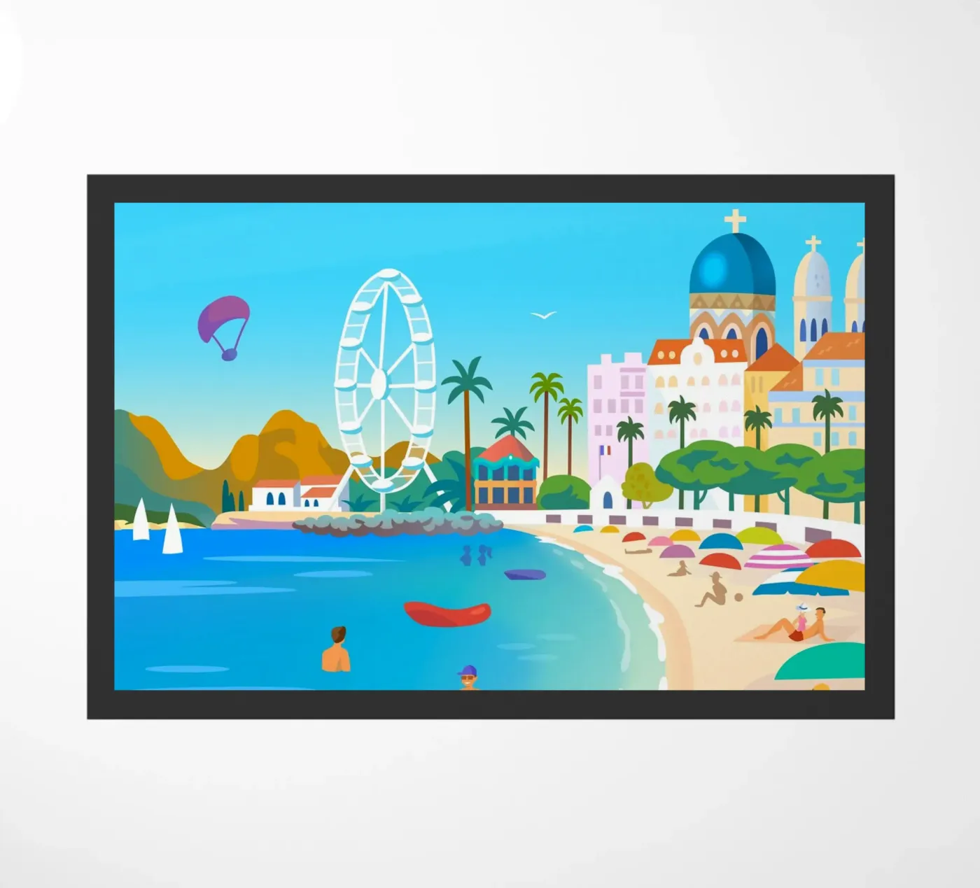 Saint-Raphaël deurmat van C.WILL