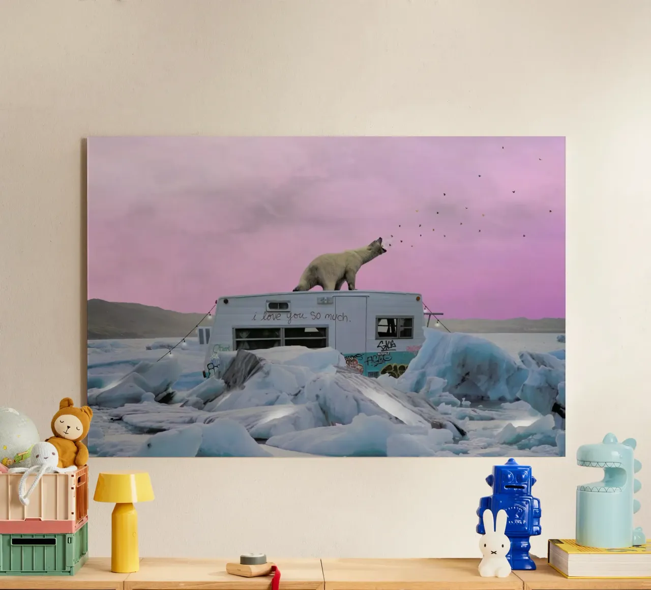 Breaking the Ice acryl van Jason Brueck