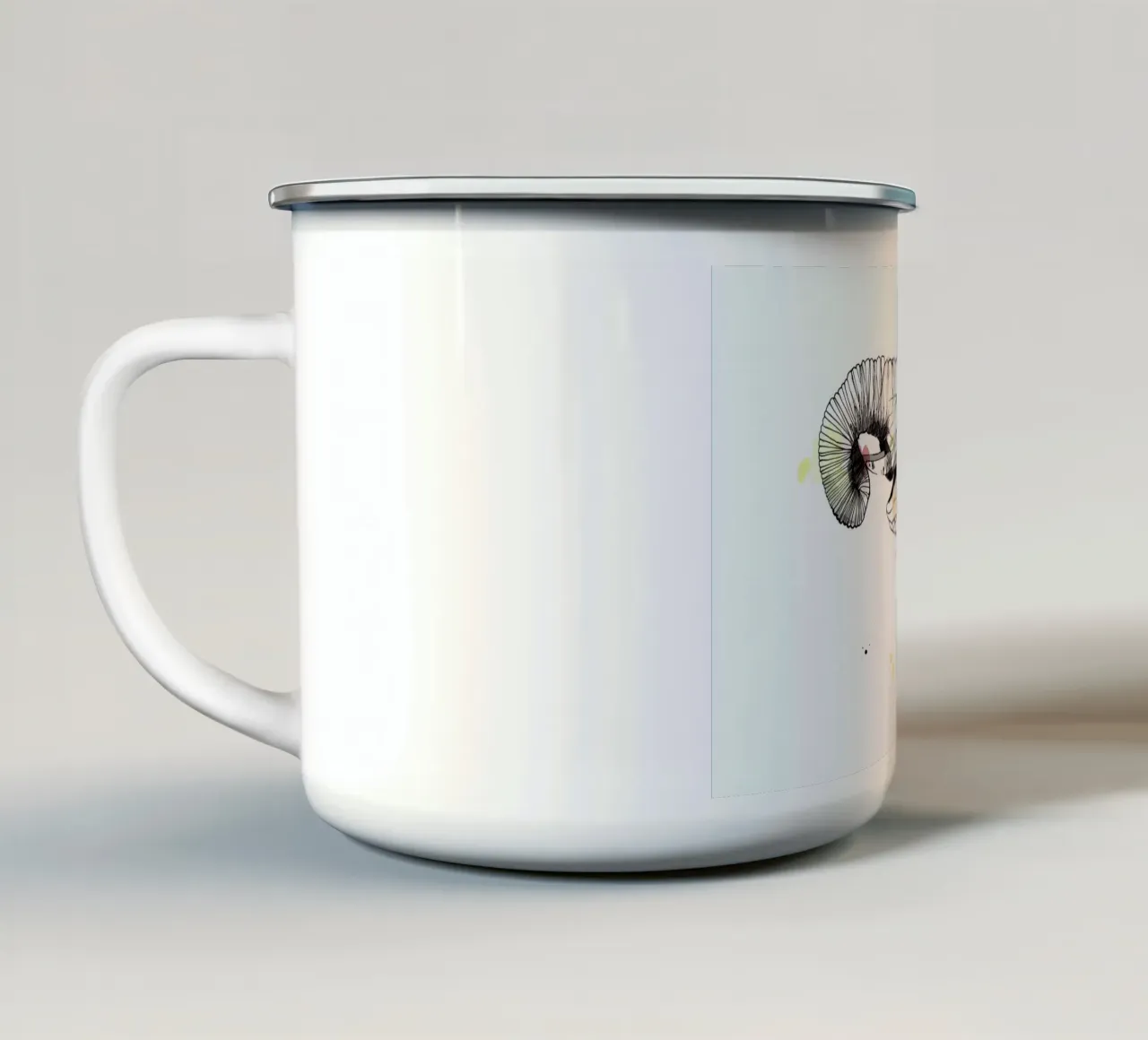 Eira tazza in smalto da WALLstories
