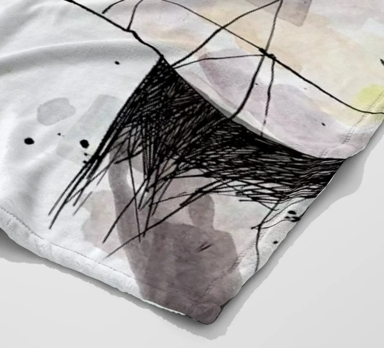 Eira fleece blanket by WALLstories