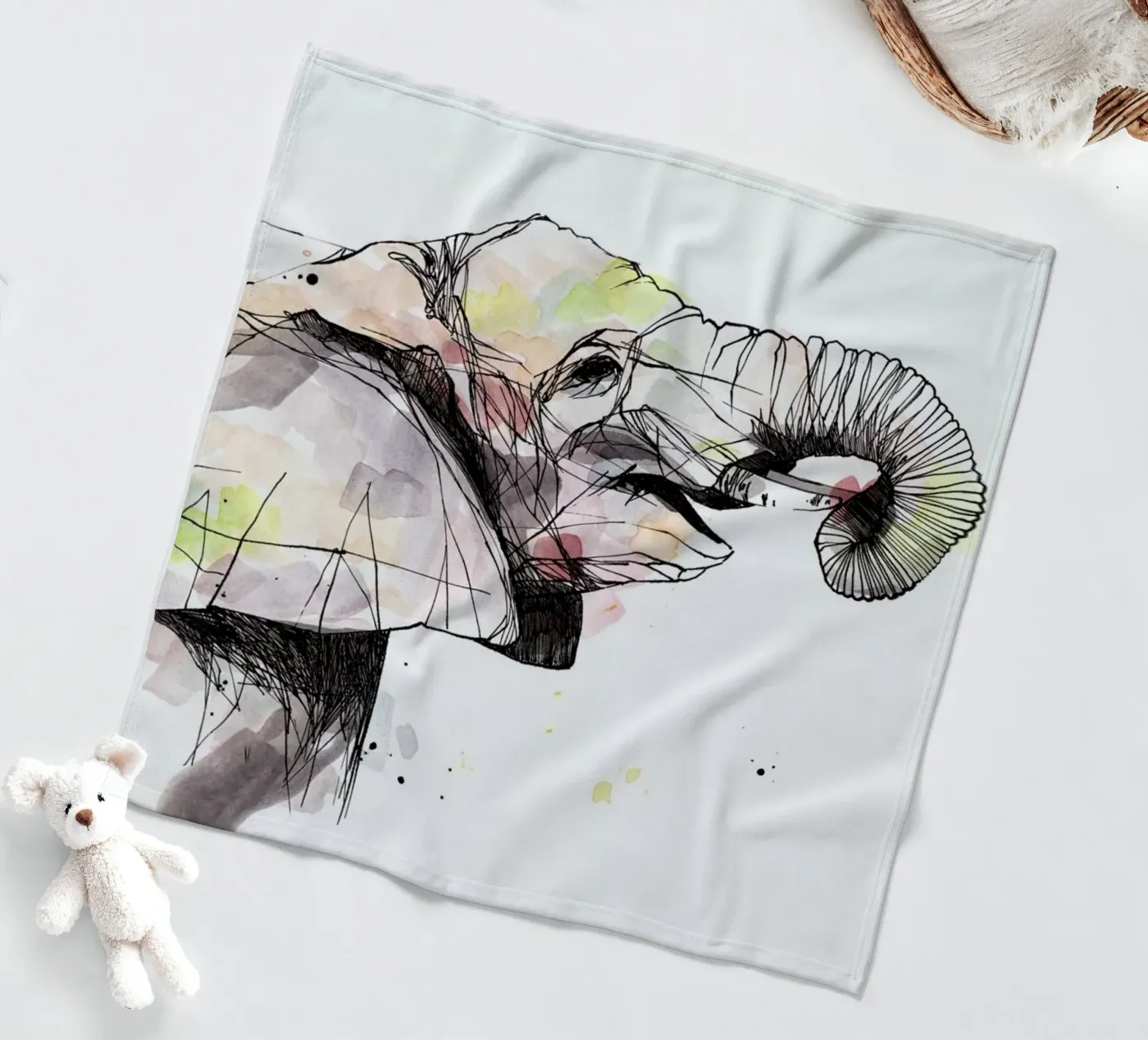 Eira Fleecedecke von WALLstories