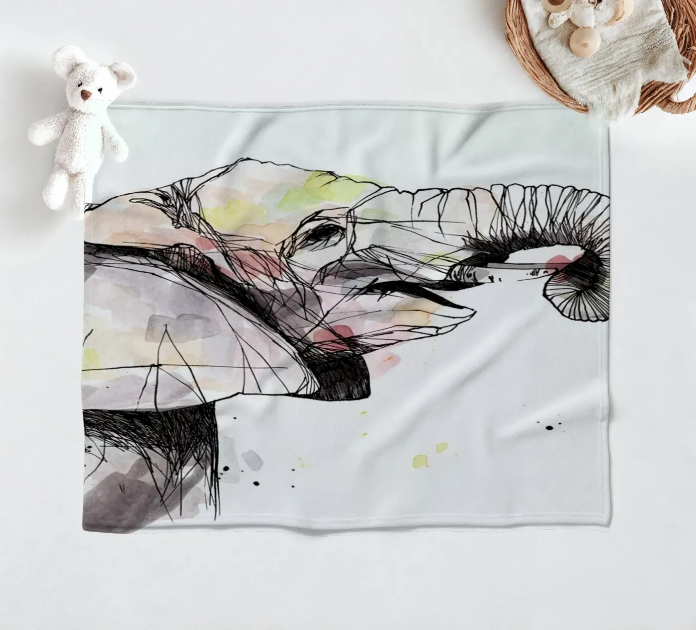 Eira Fleecedecke von WALLstories