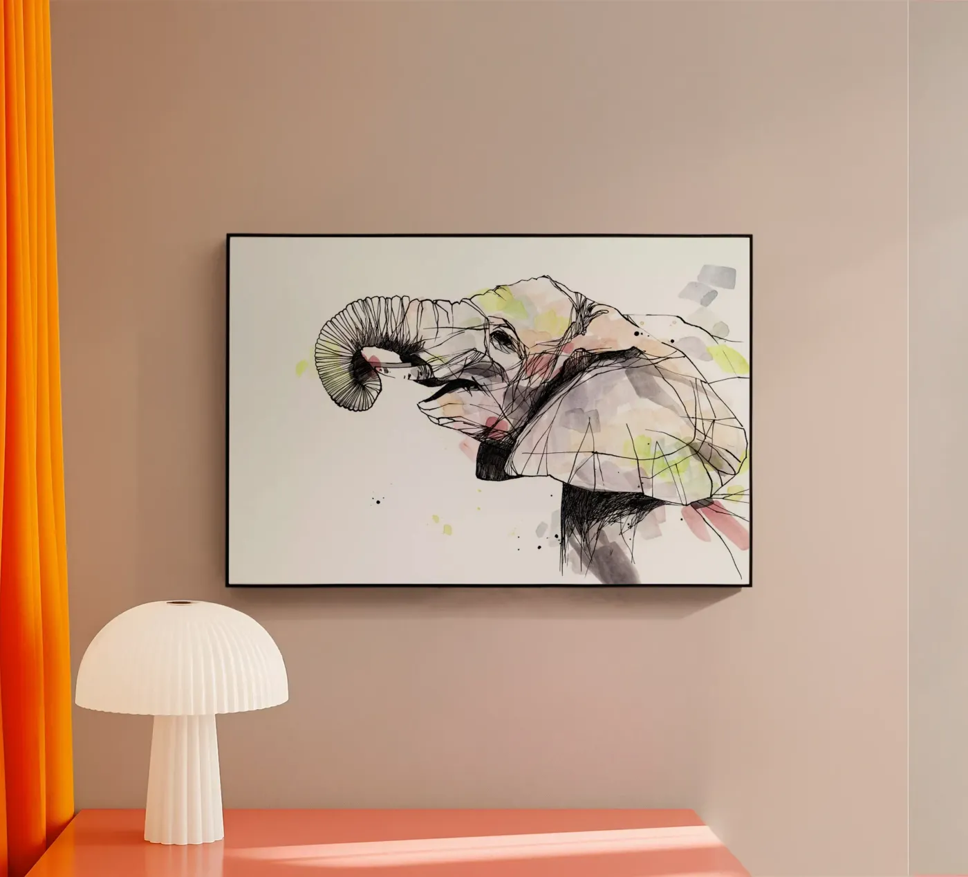 Eira acrylic glass by WALLstories