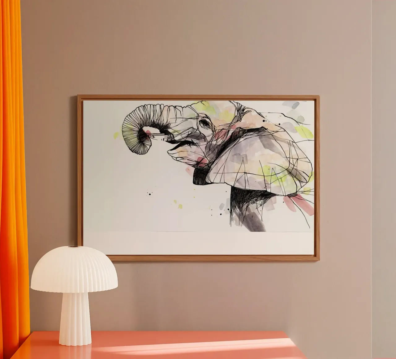 Eira alu-dibond by WALLstories