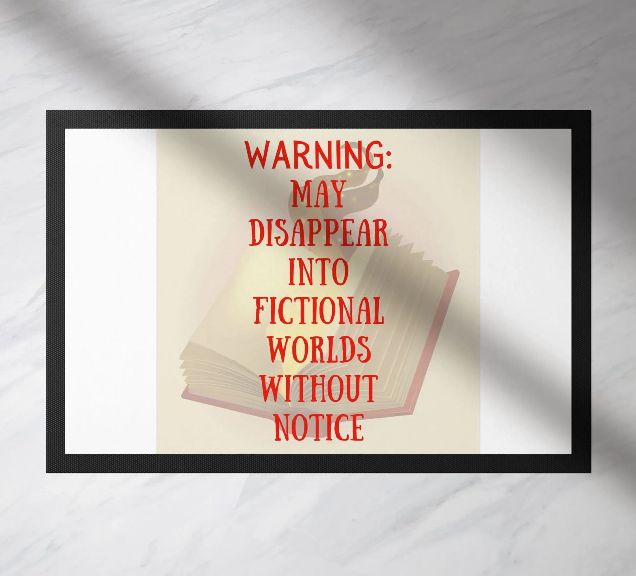 WARNING: MAY DISAPPEAR INTO FICTIONAL WORLDS WITHOUT NOTICE zerbino da FABOArt