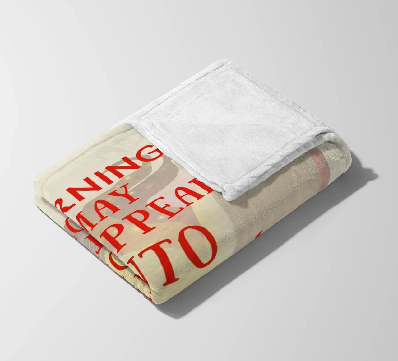 WARNING: MAY DISAPPEAR INTO FICTIONAL WORLDS WITHOUT NOTICE coperta in pile da FABOArt