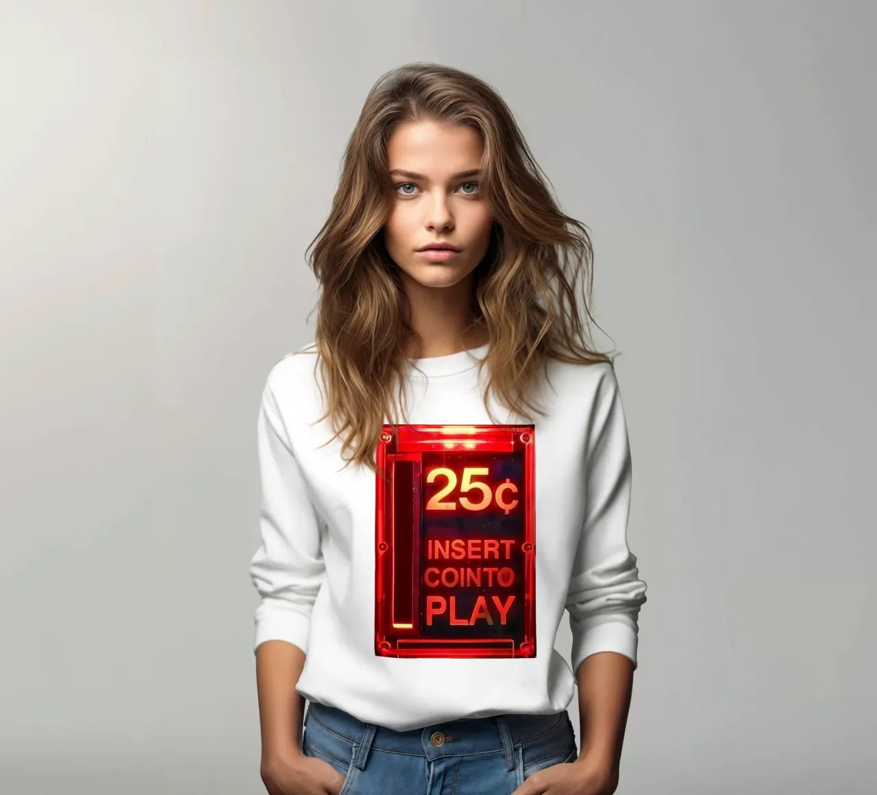 Retro Arcade Vibes sweatshirt van CNTRL