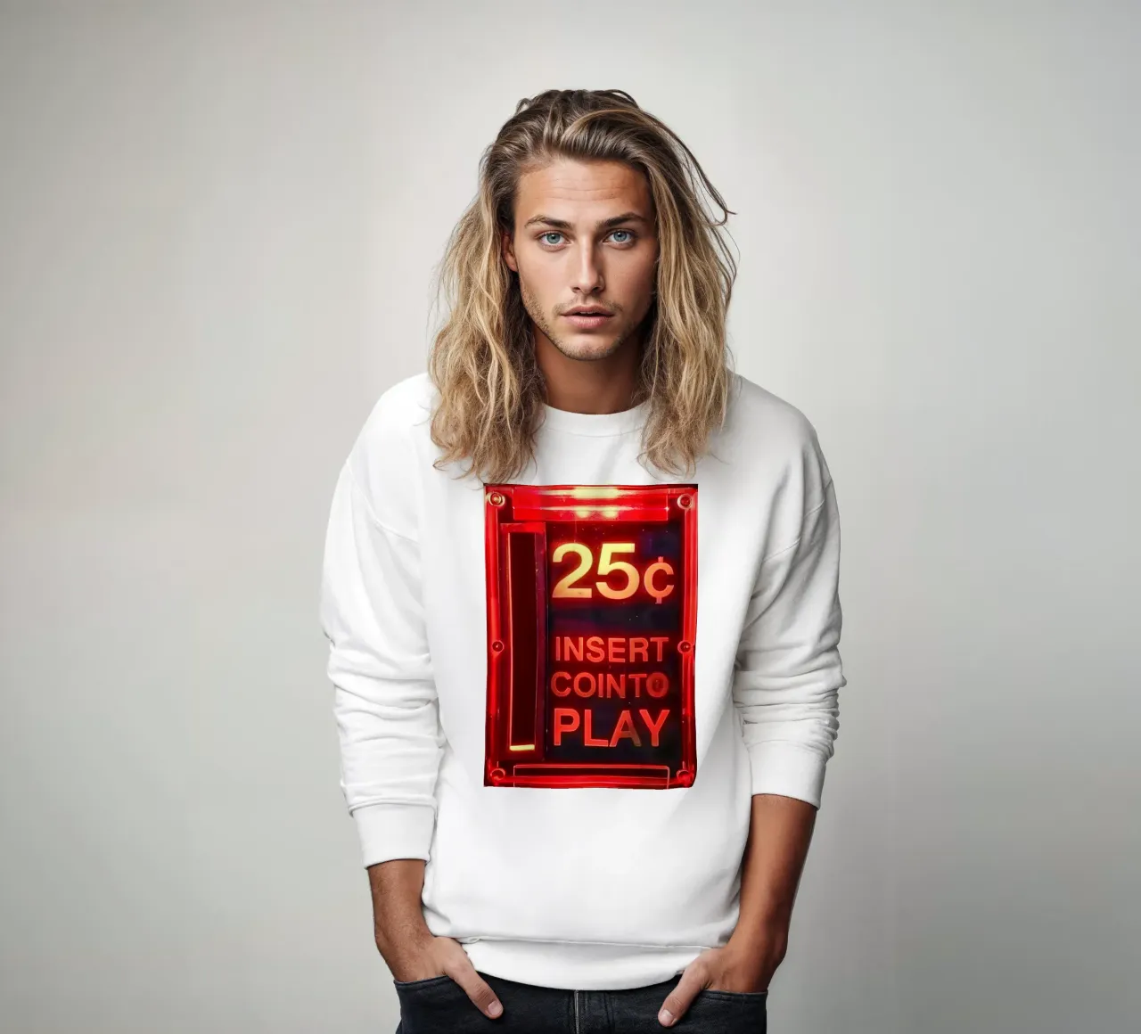 Retro Arcade Vibes sweatshirt van CNTRL