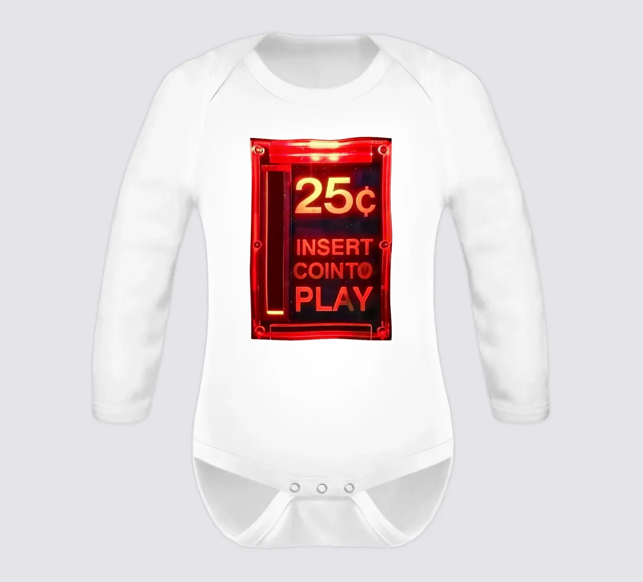 Retro Arcade Vibes body neonato maniche lunghe da CNTRL