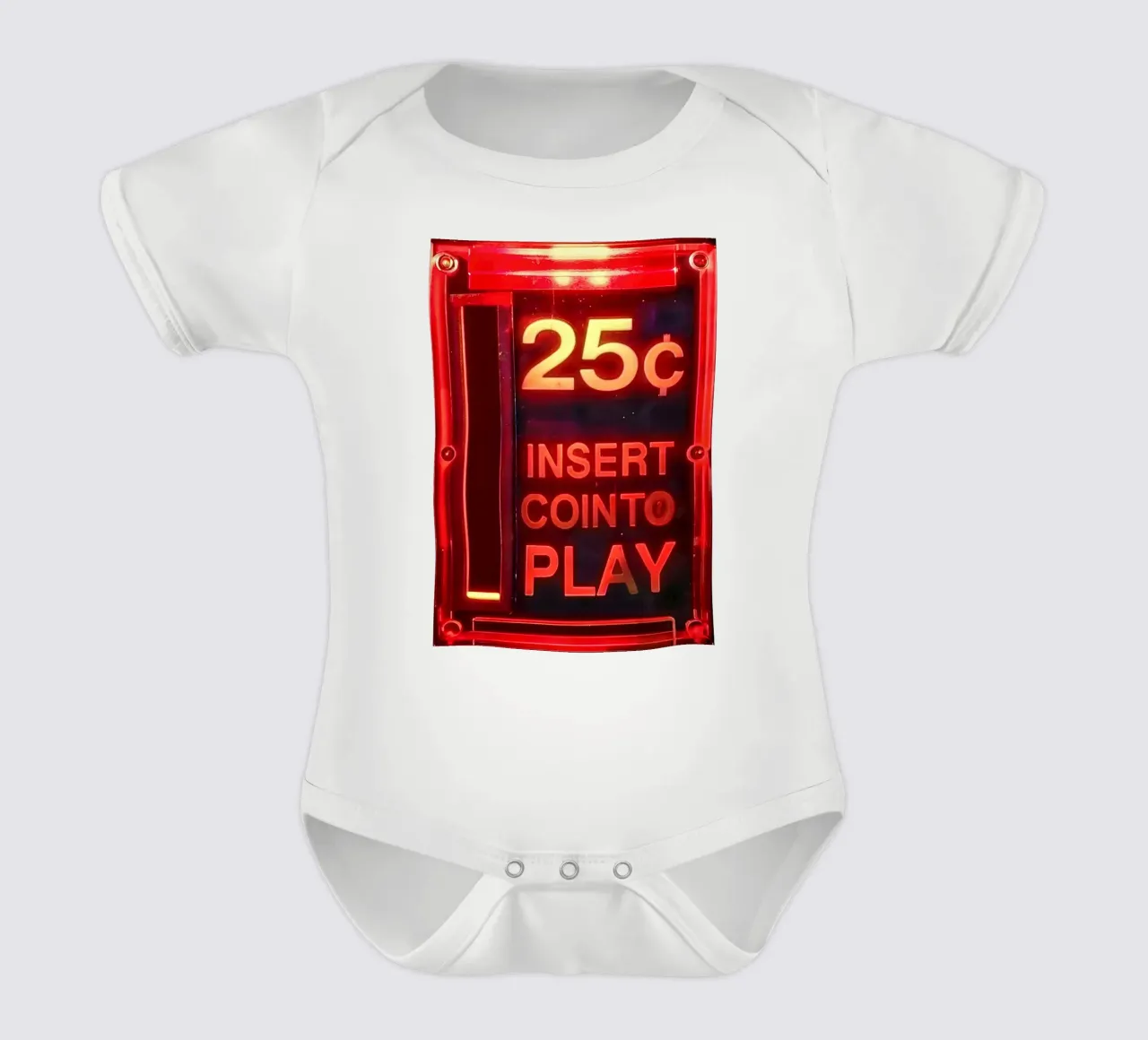 Retro Arcade Vibes body neonato maniche corte da CNTRL