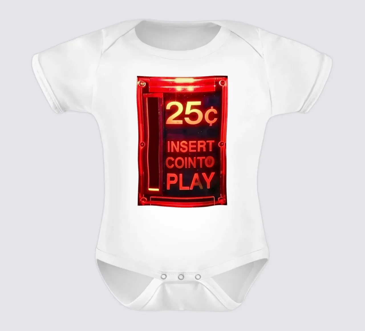 Retro Arcade Vibes body neonato maniche corte da CNTRL