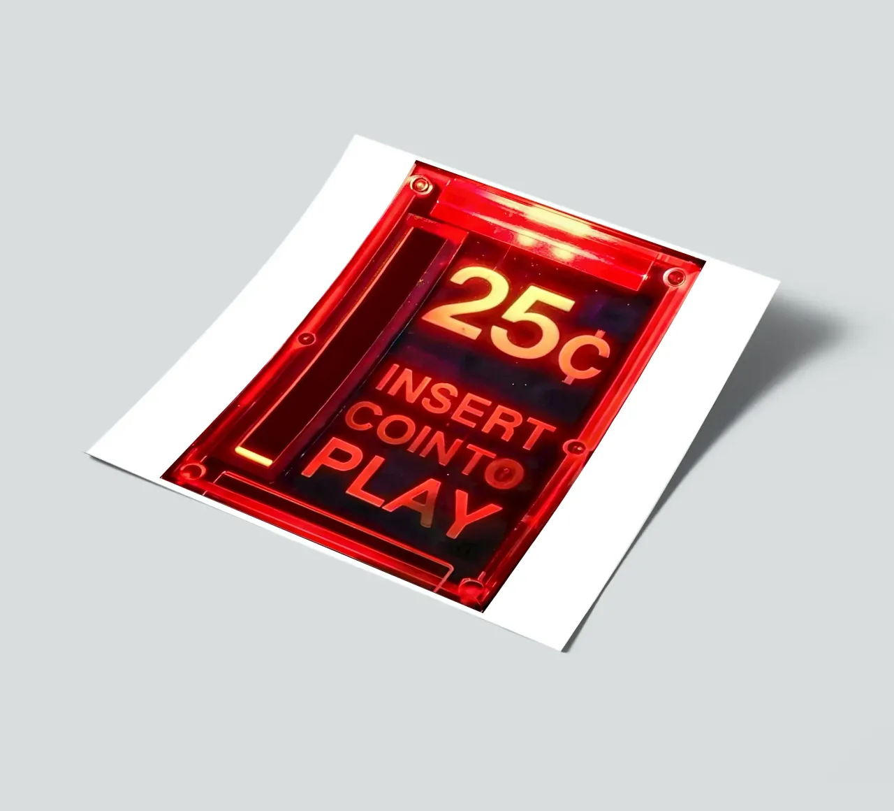 Retro Arcade Vibes Stickerbogen von CNTRL