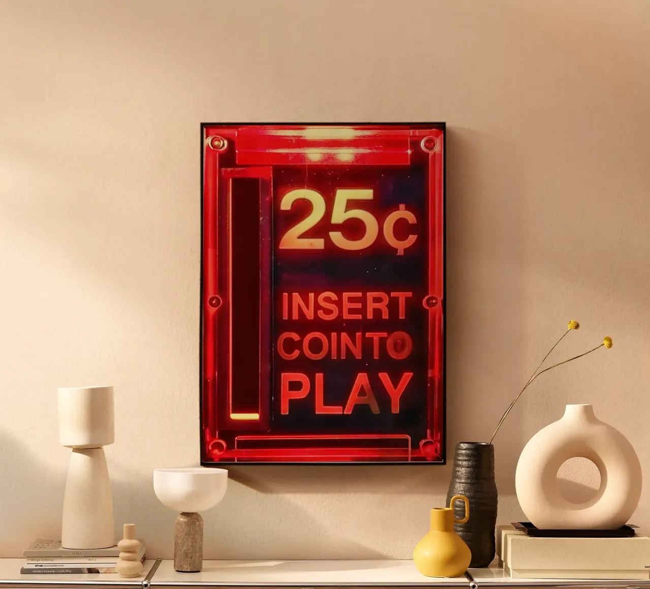 Retro Arcade Vibes plexiglass da CNTRL