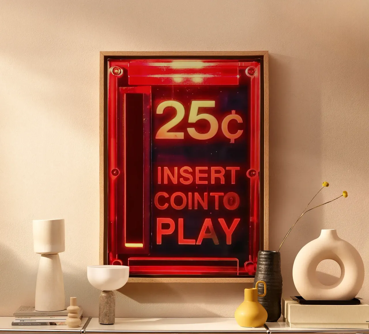 Retro Arcade Vibes tela da CNTRL