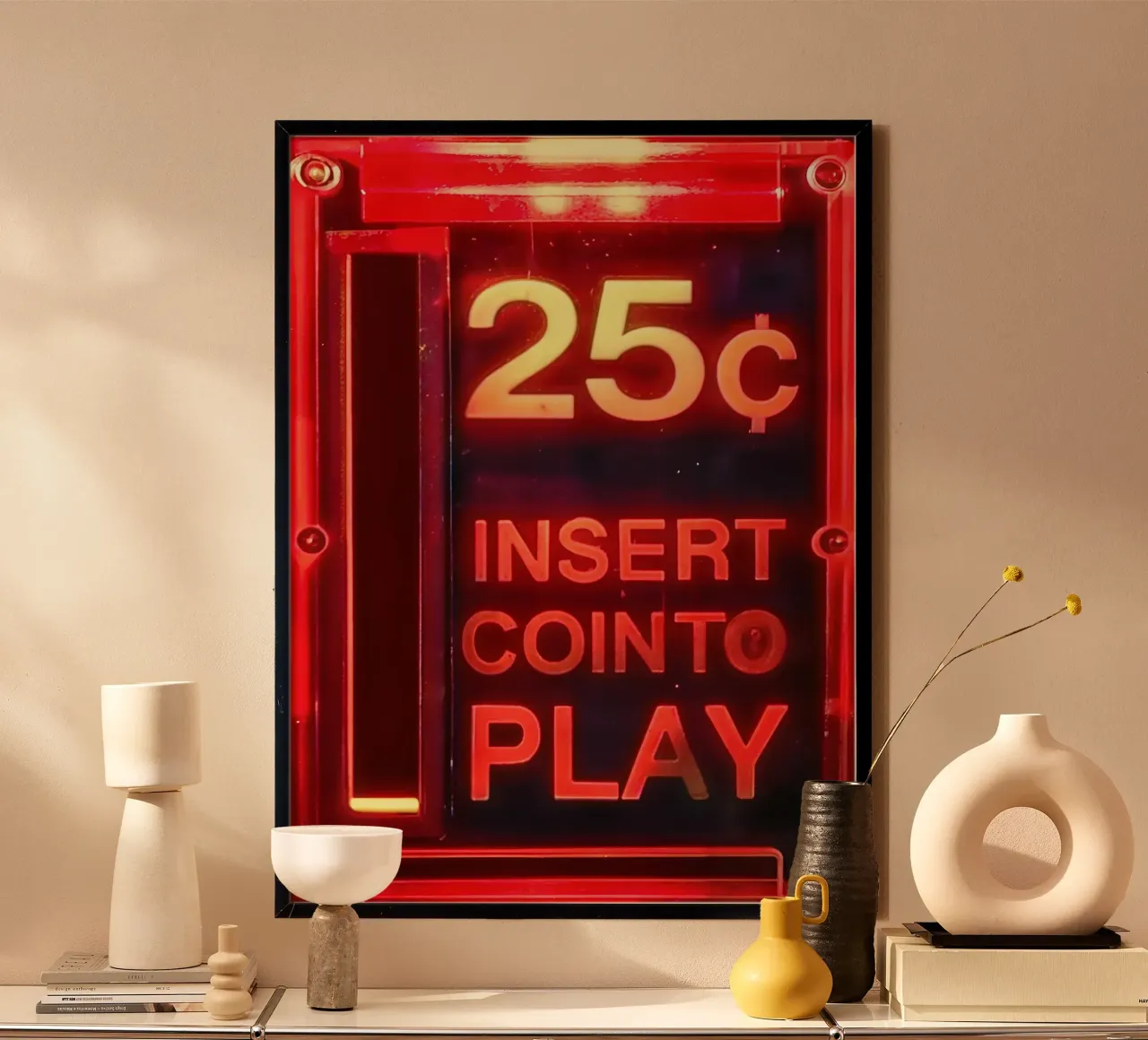 Retro Arcade Vibes Hahnemühle von CNTRL