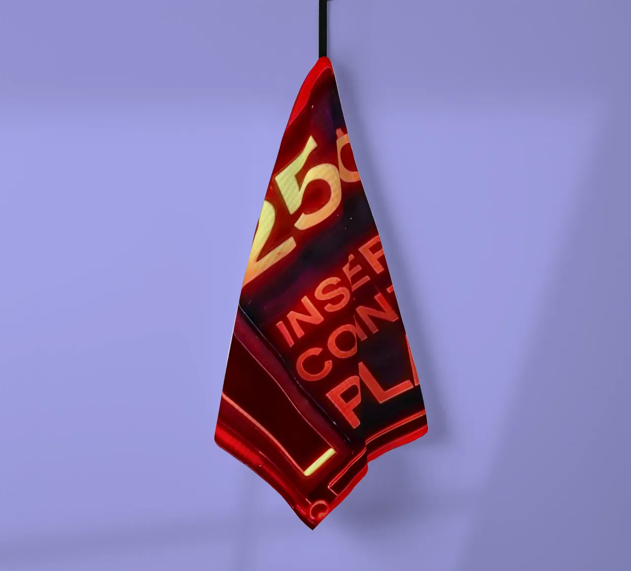 Retro Arcade Vibes Geschirrtuch von CNTRL