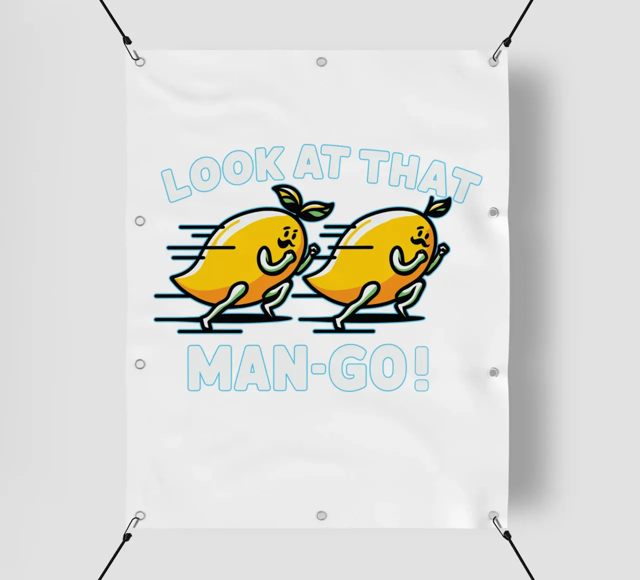 LOOK AT THAT MAN-GO! telo in pvc da edsonramosart