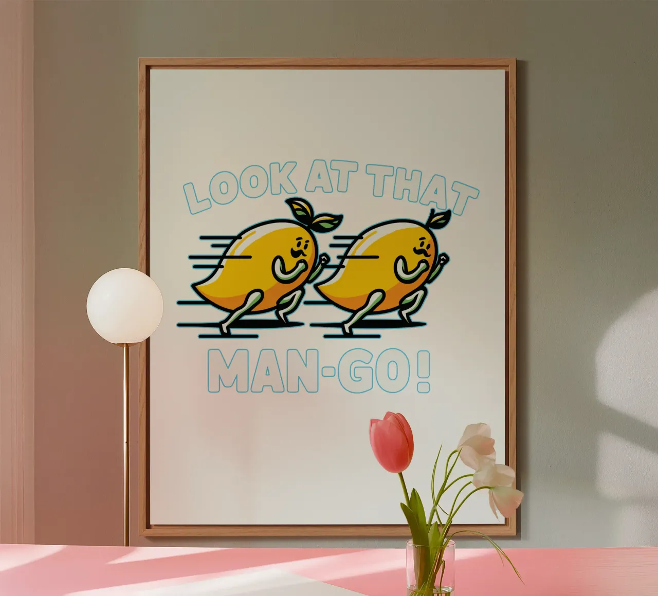 LOOK AT THAT MAN-GO! alluminio dibond da edsonramosart