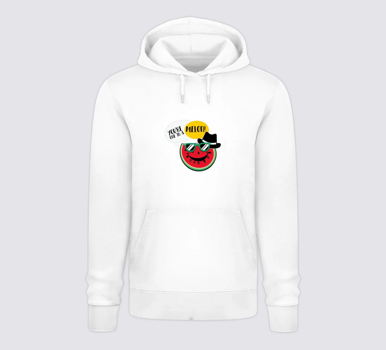 You're one in a melon! sudadera con capucha de edsonramosart