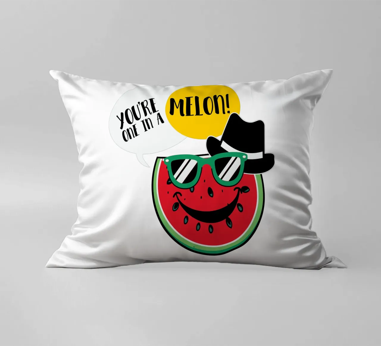 You're one in a melon! cuscino da edsonramosart