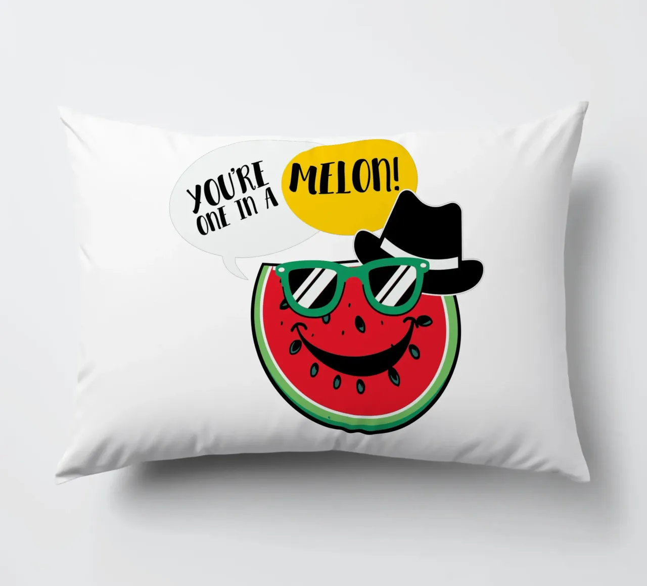 You're one in a melon! cuscino da edsonramosart