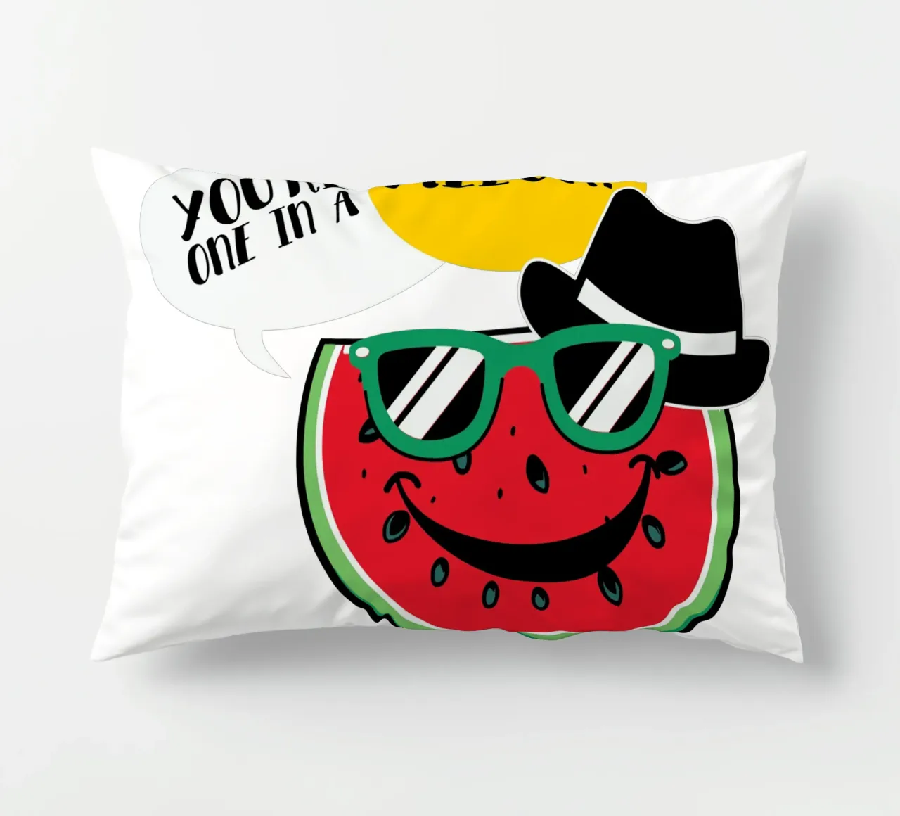 You're one in a melon! cuscino da edsonramosart