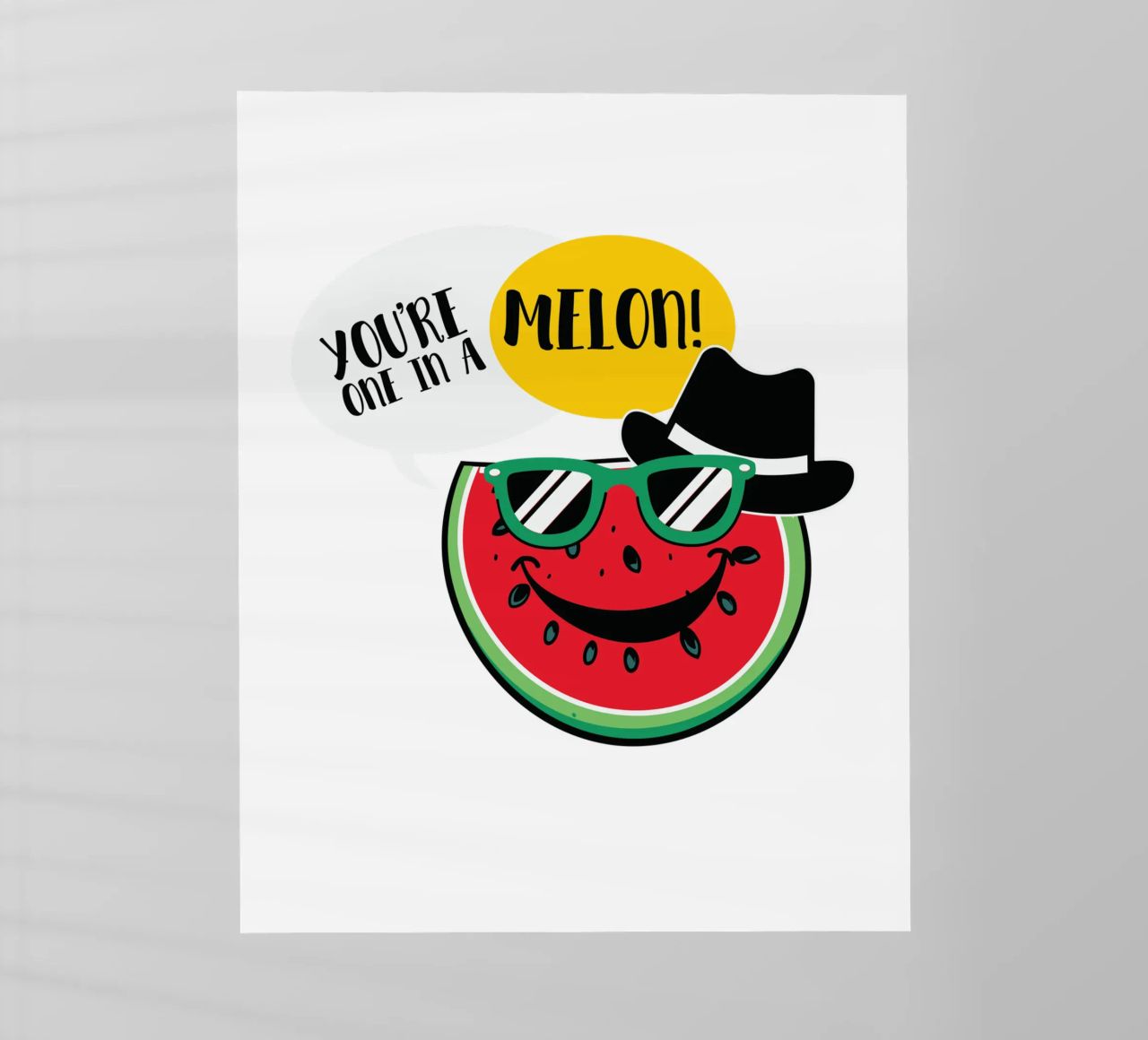 You're one in a melon! pellicola backlit da edsonramosart