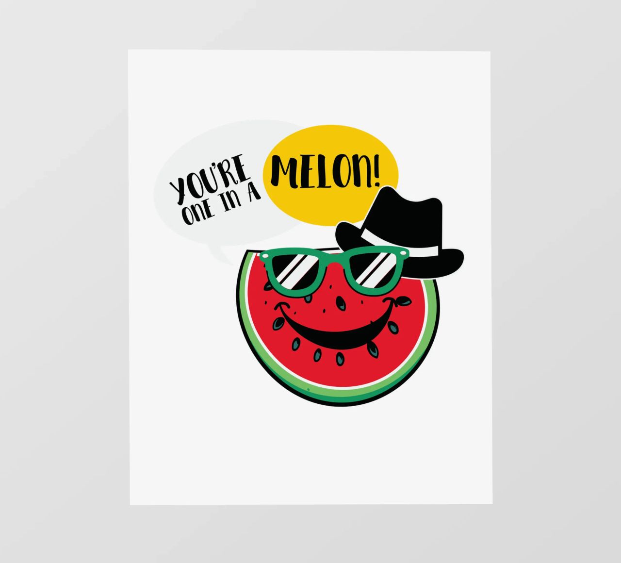 You're one in a melon! pellicola backlit da edsonramosart