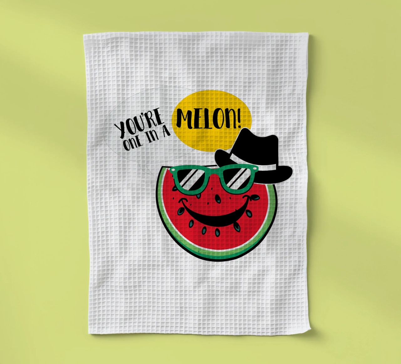 You're one in a melon! canovaccio da cucina da edsonramosart