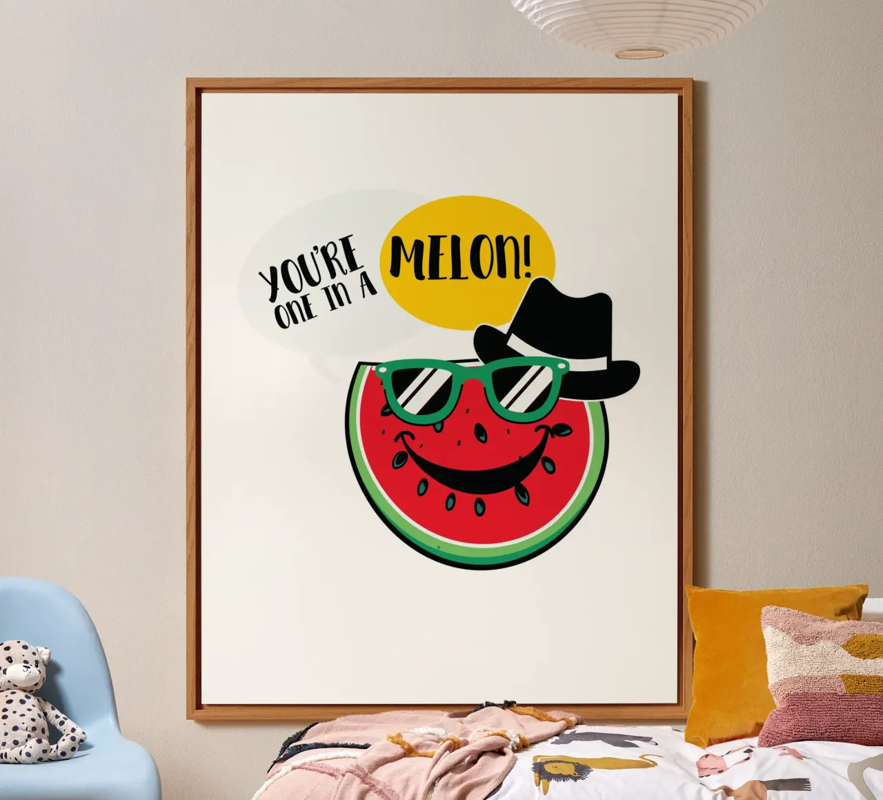 You're one in a melon! alluminio dibond da edsonramosart