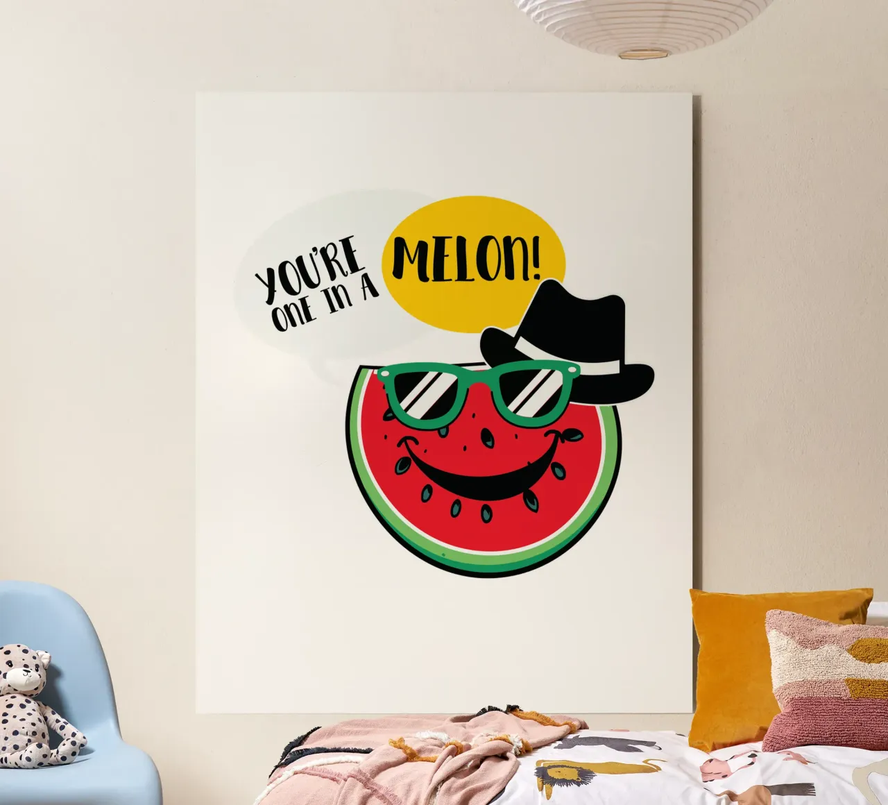 You're one in a melon! alluminio dibond da edsonramosart