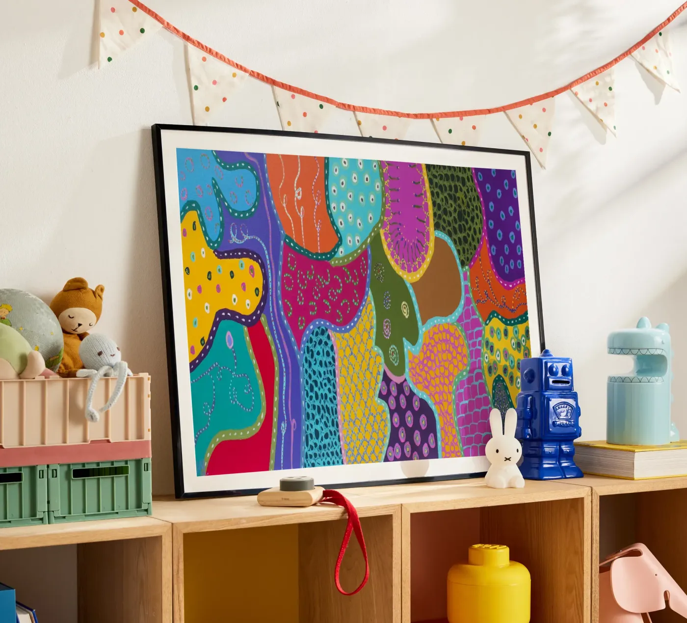 Il colore è divertente poster da Helen Joynson
