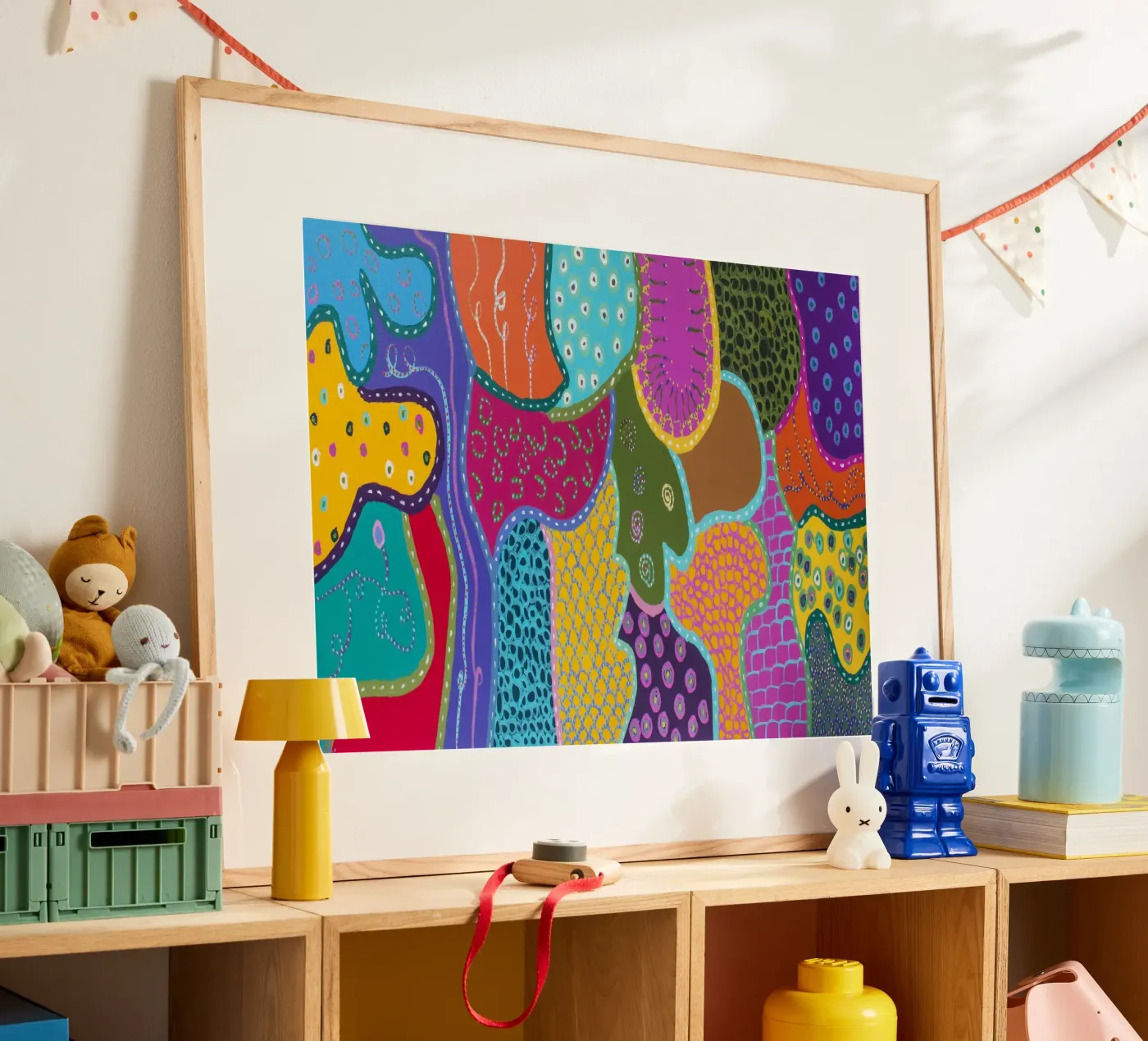 Il colore è divertente poster da Helen Joynson