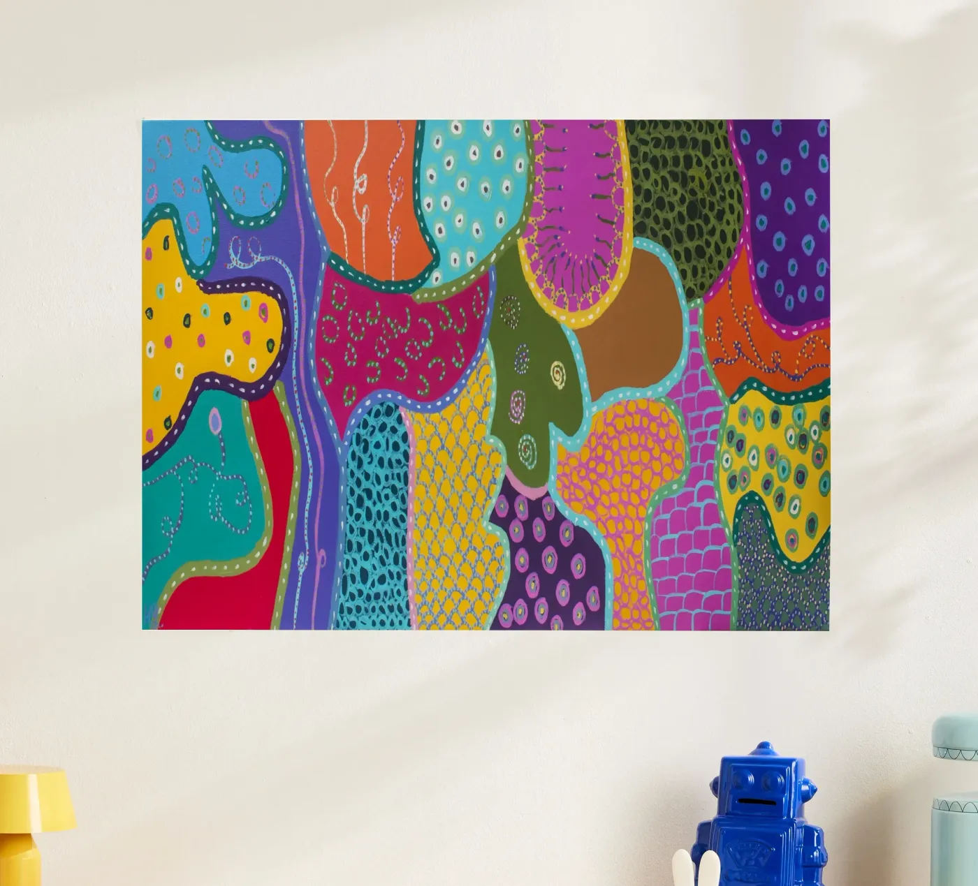 Il colore è divertente poster da Helen Joynson
