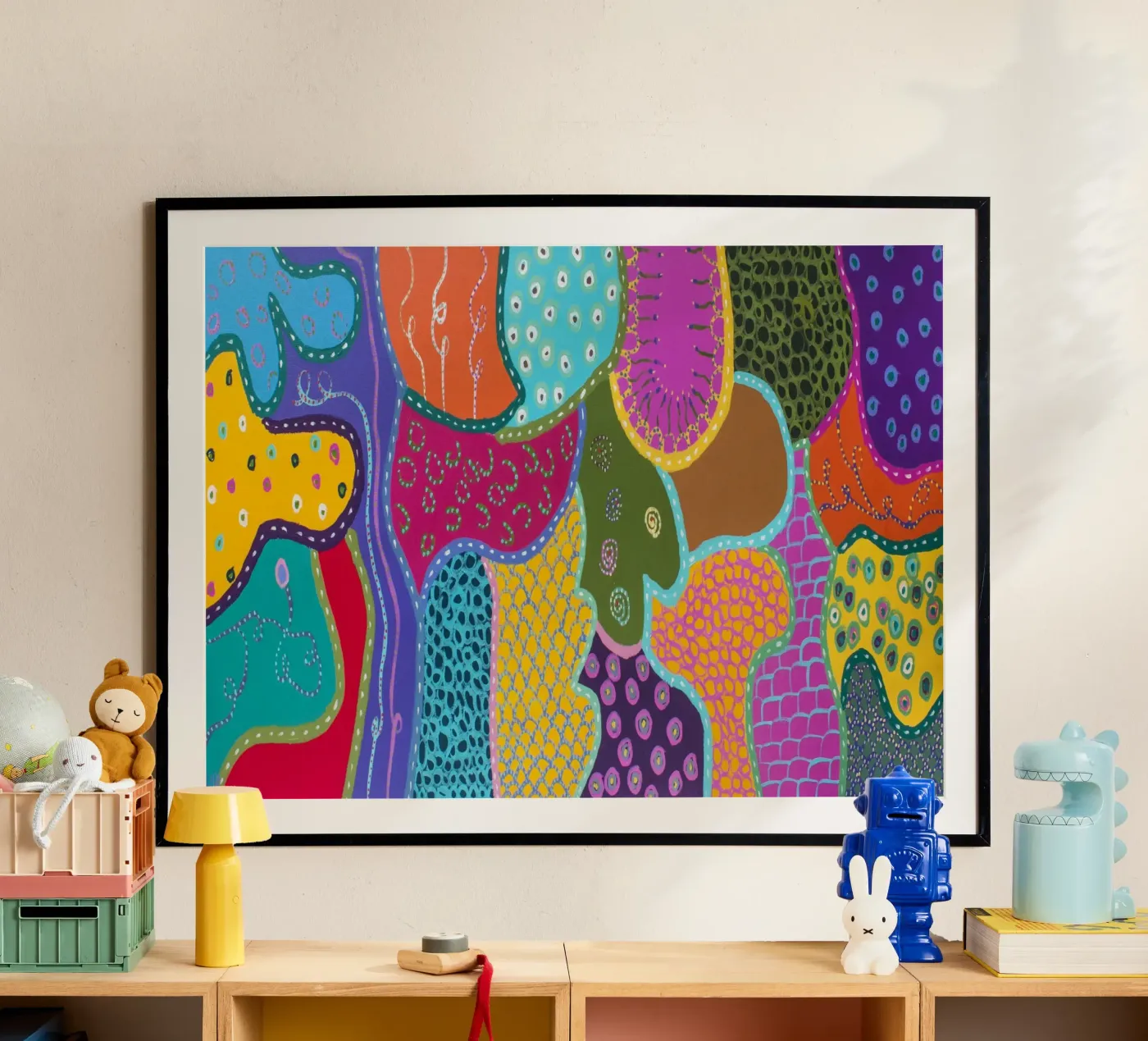Il colore è divertente poster da Helen Joynson
