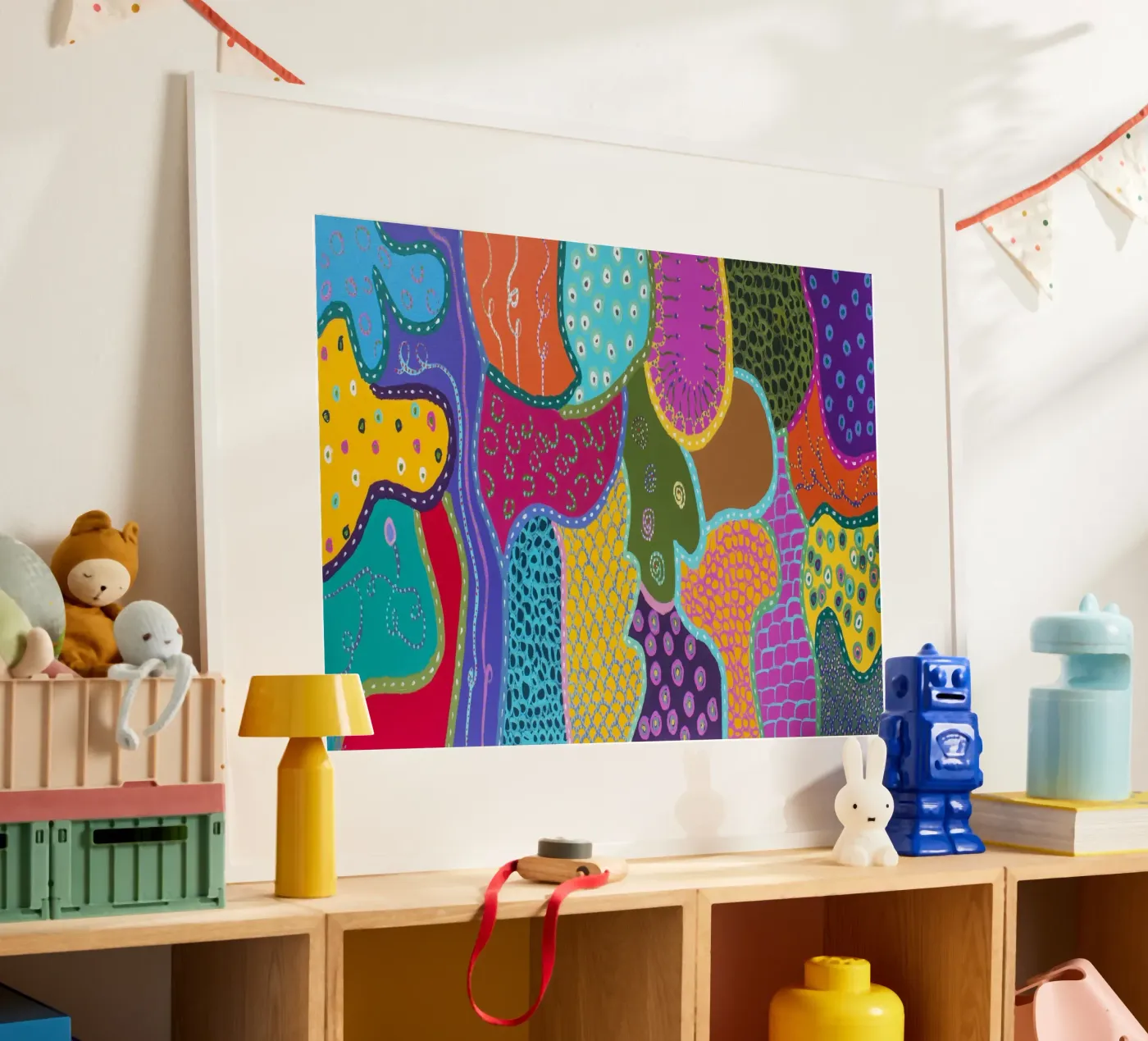 Il colore è divertente poster da Helen Joynson