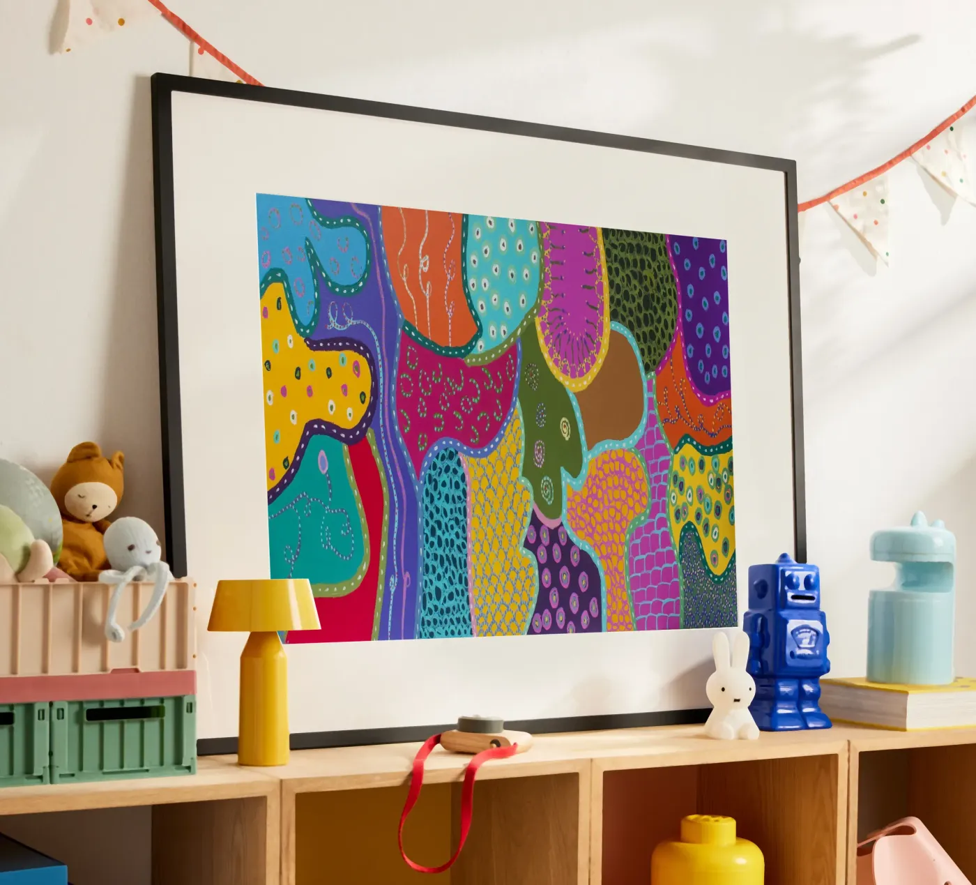 Il colore è divertente poster da Helen Joynson