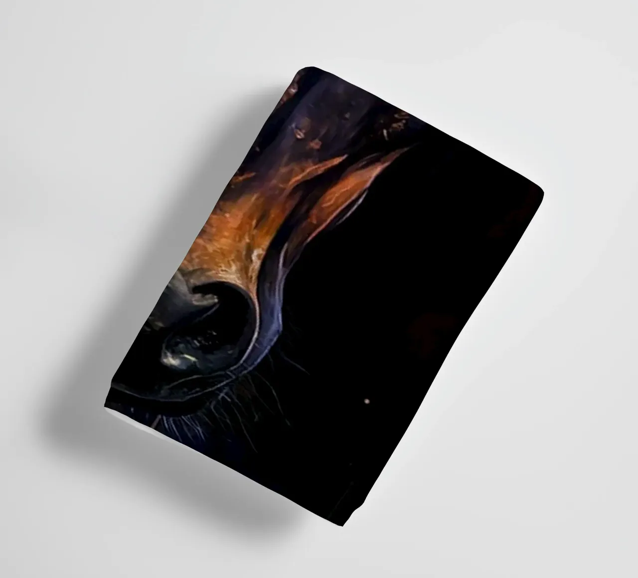 cheval noir Aquarelle serviette de bain de kaiyaraiya