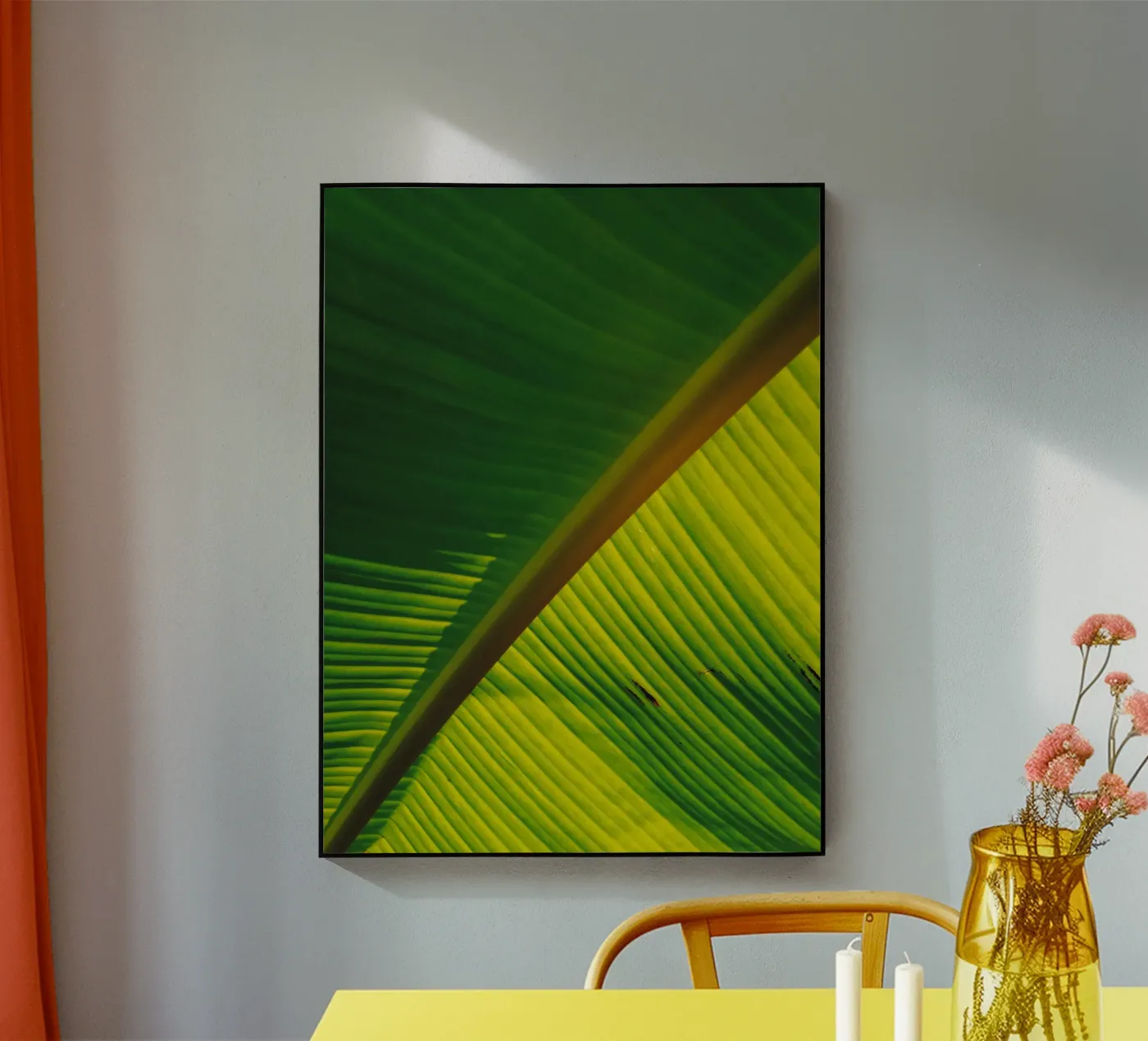 Green leaves plexiglass da LisaArtes