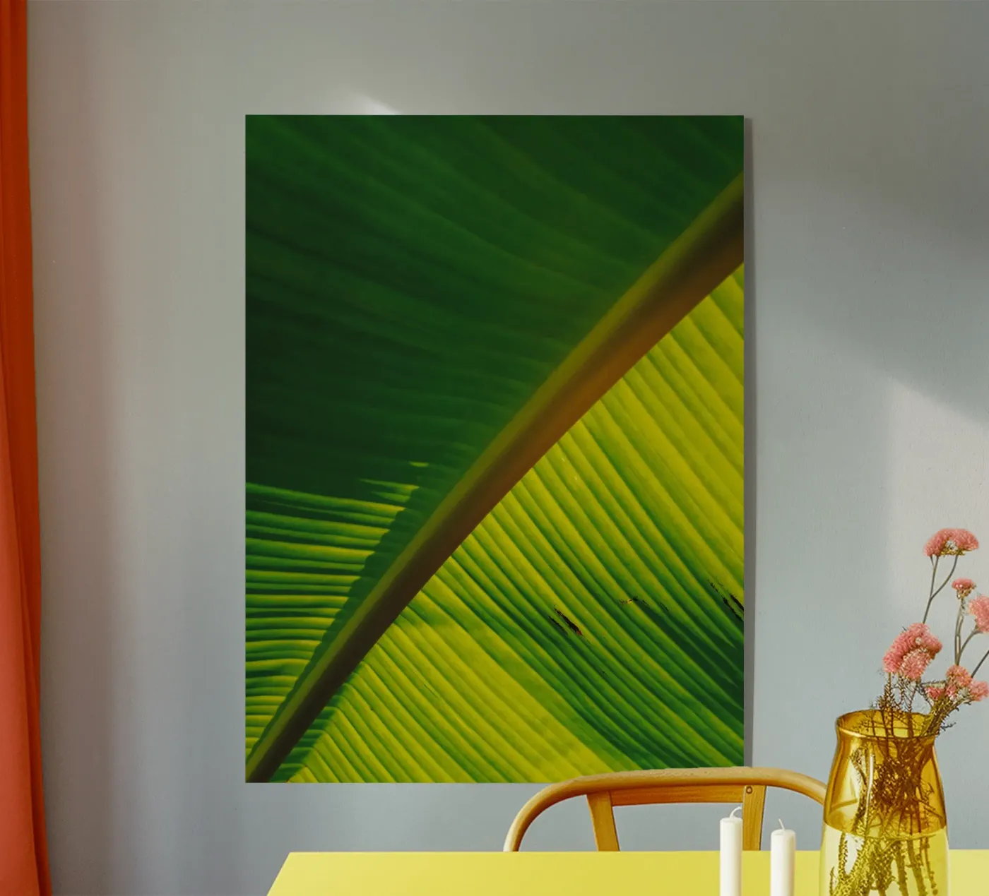 Green leaves plexiglass da LisaArtes