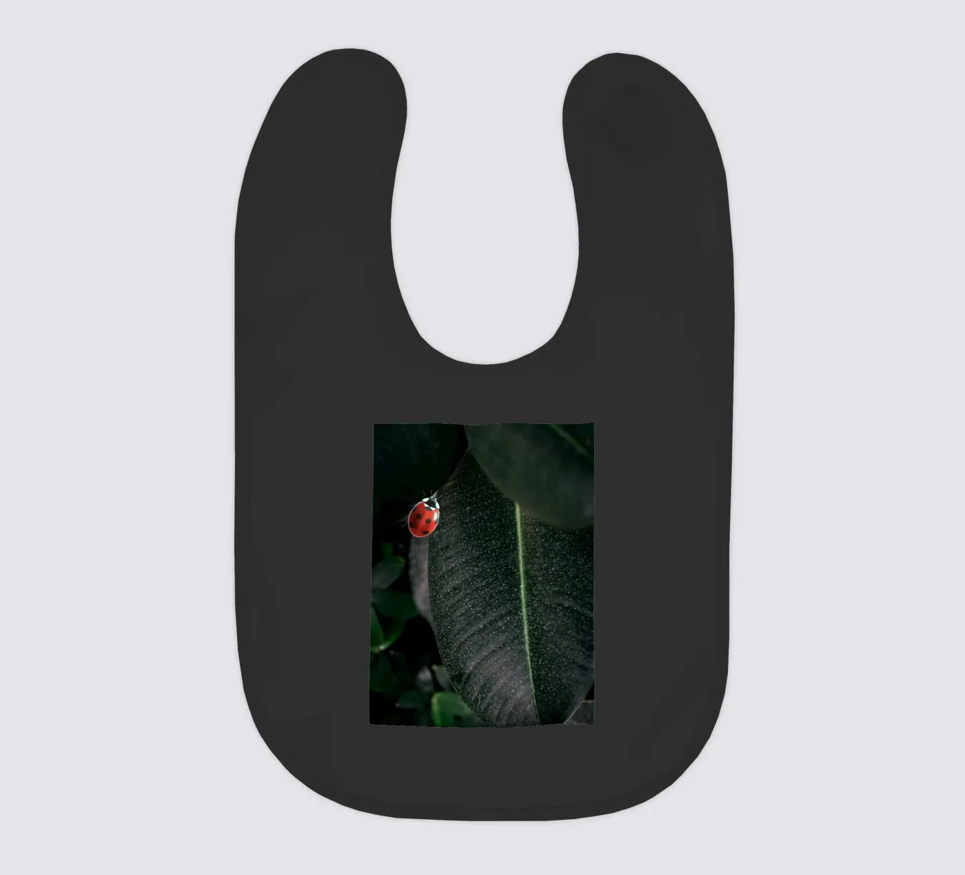 Red ladybug bavaglino da LisaArtes