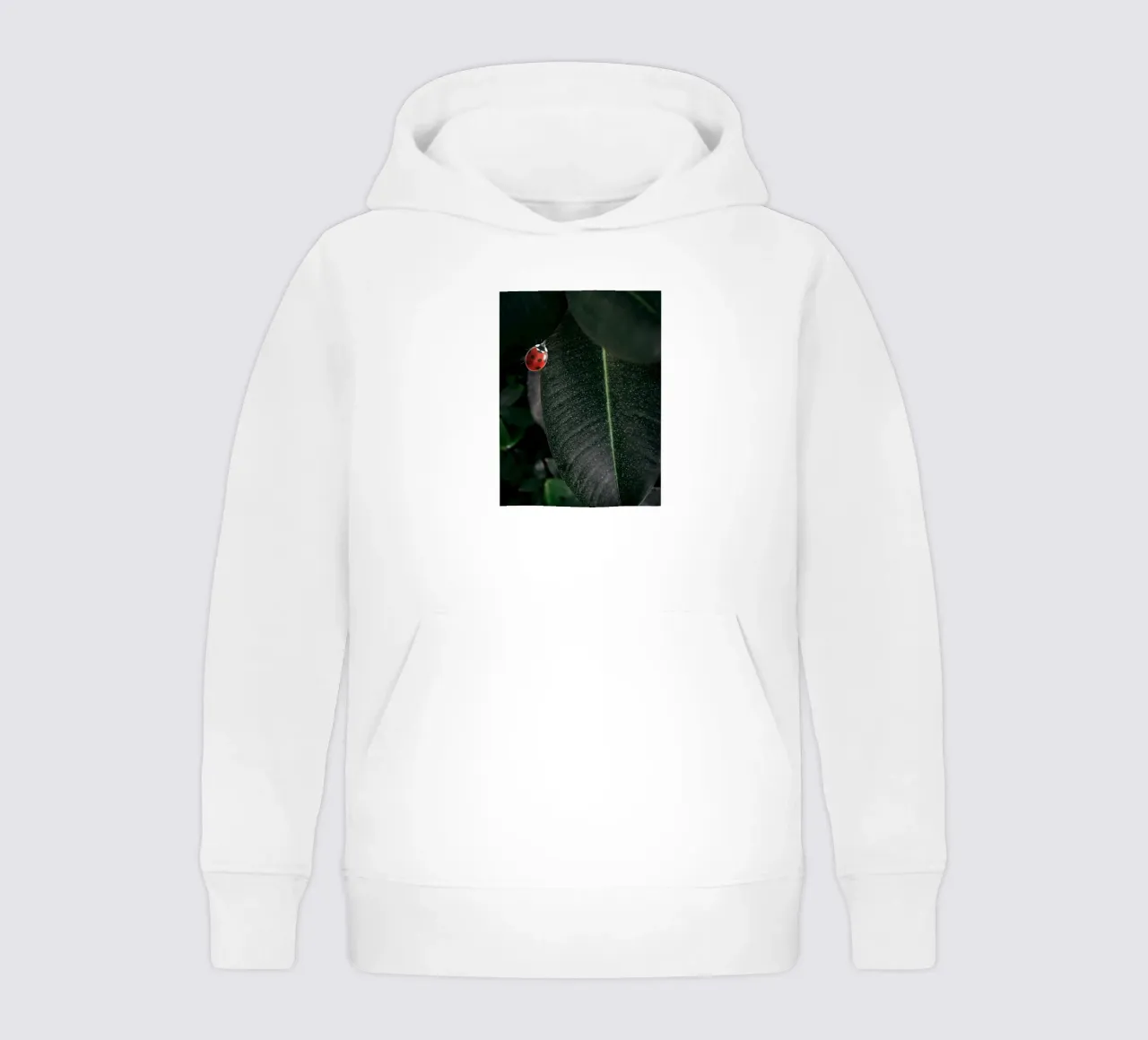 Red ladybug felpa bambino con cappuccio da LisaArtes