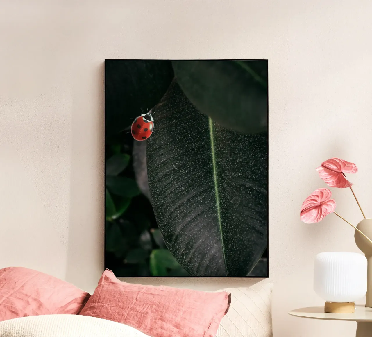 Red ladybug plexiglass da LisaArtes