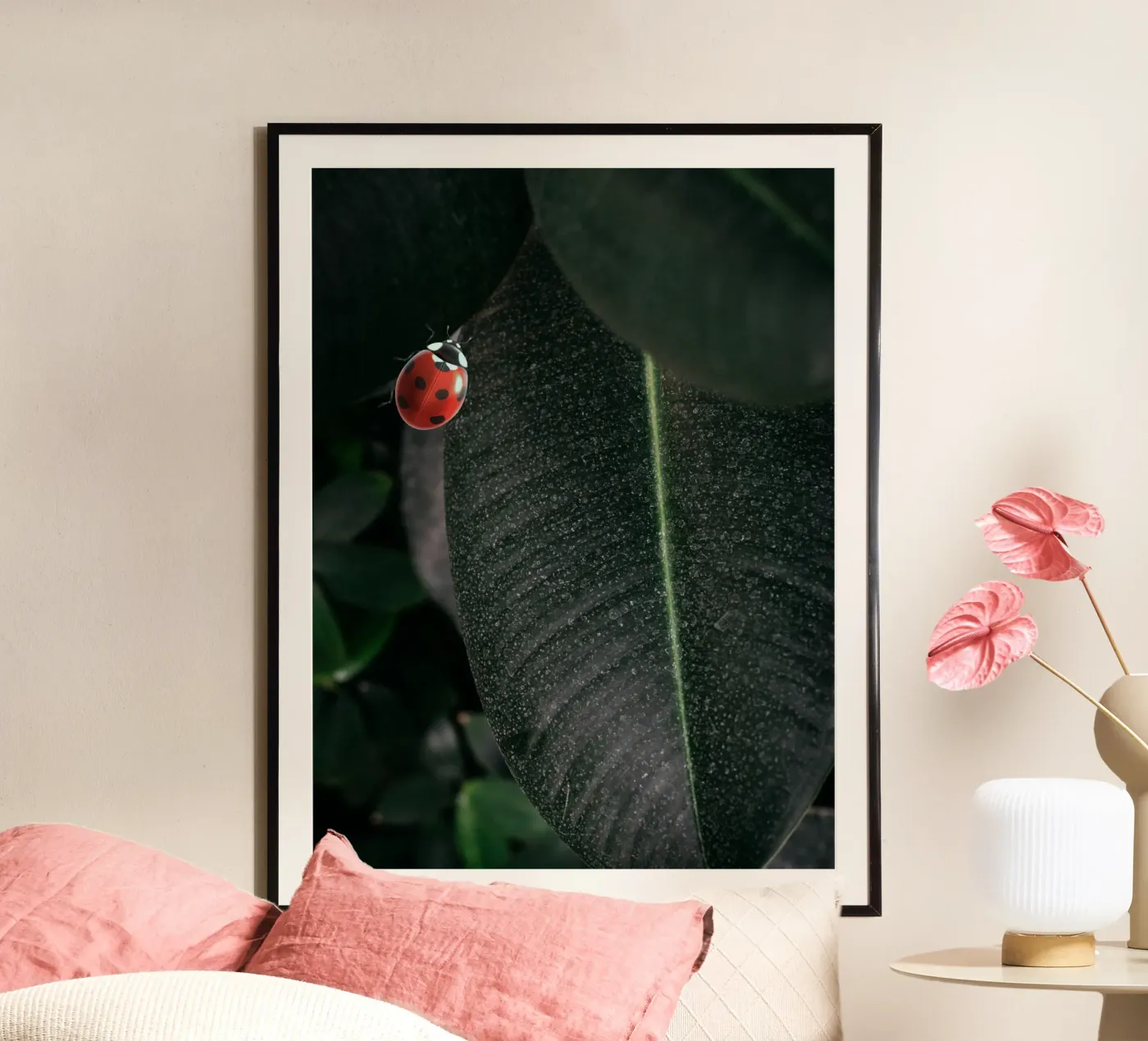 Red ladybug poster da LisaArtes