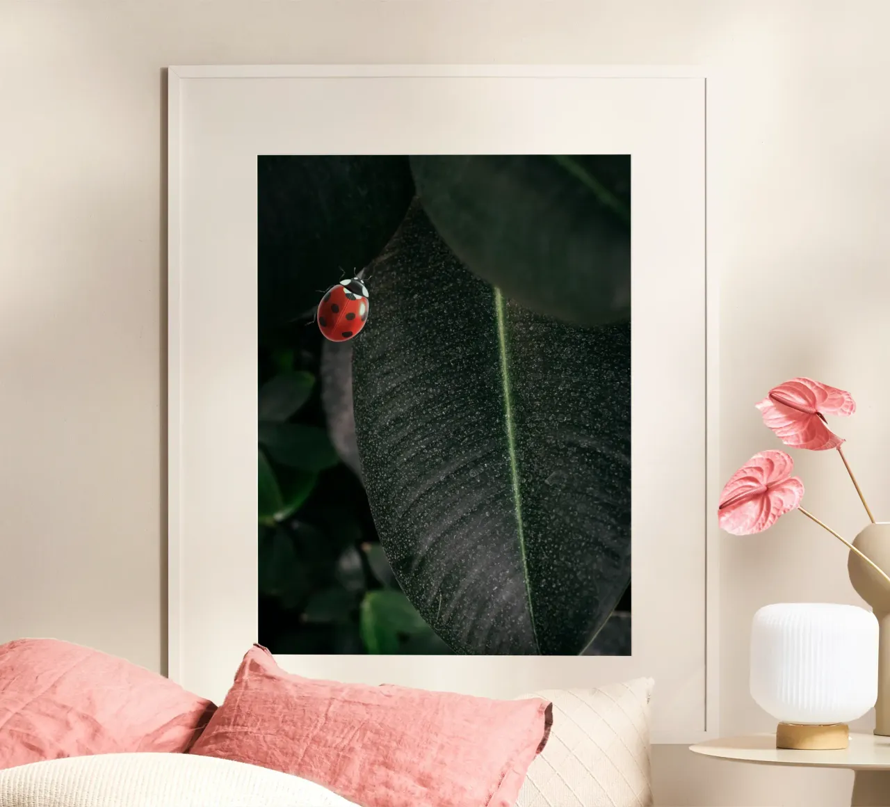 Red ladybug poster da LisaArtes