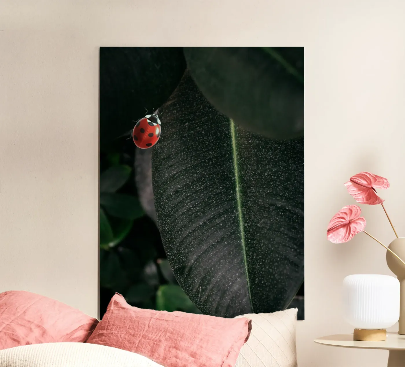 Red ladybug poster da LisaArtes