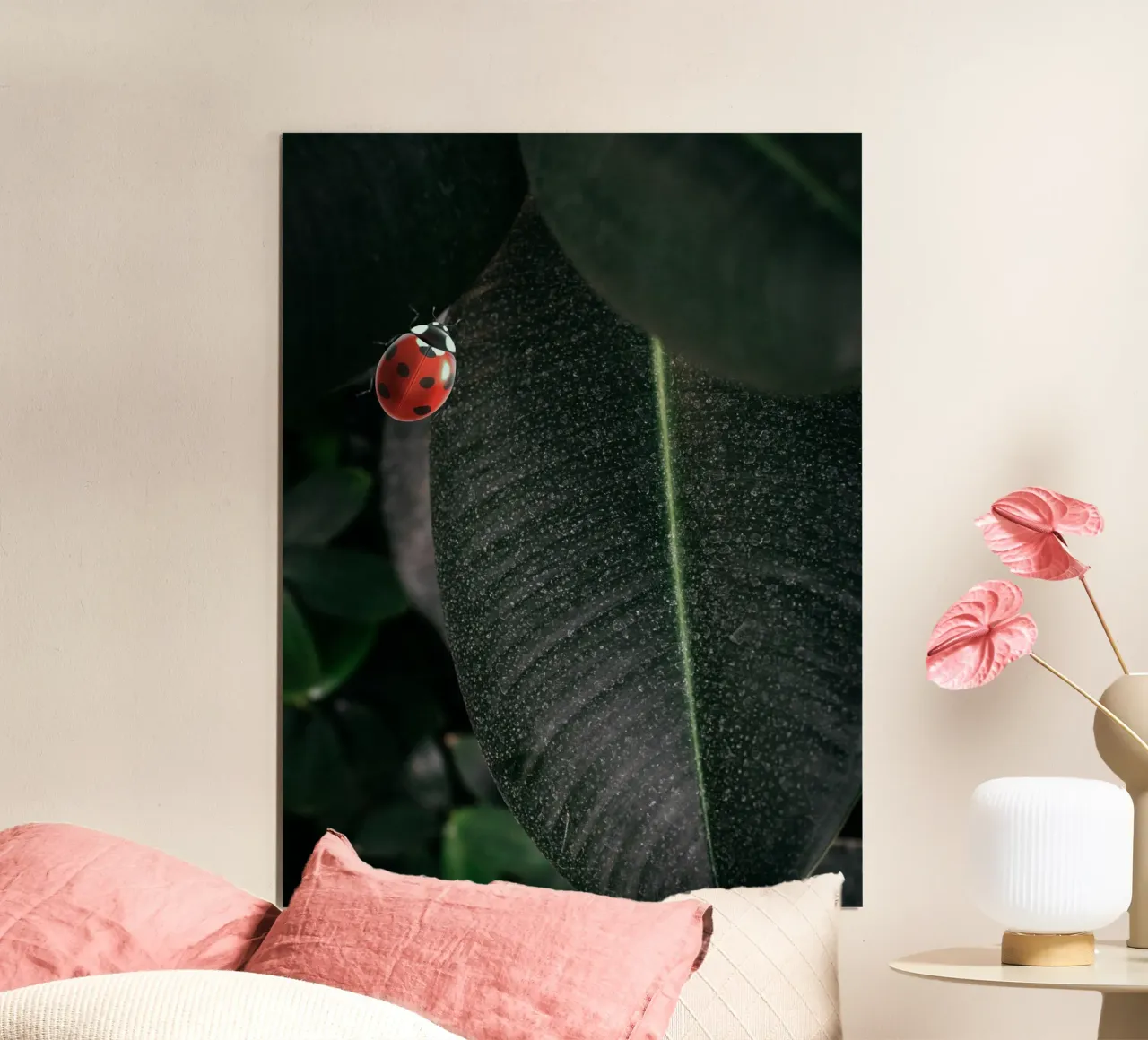 Red ladybug poster da LisaArtes