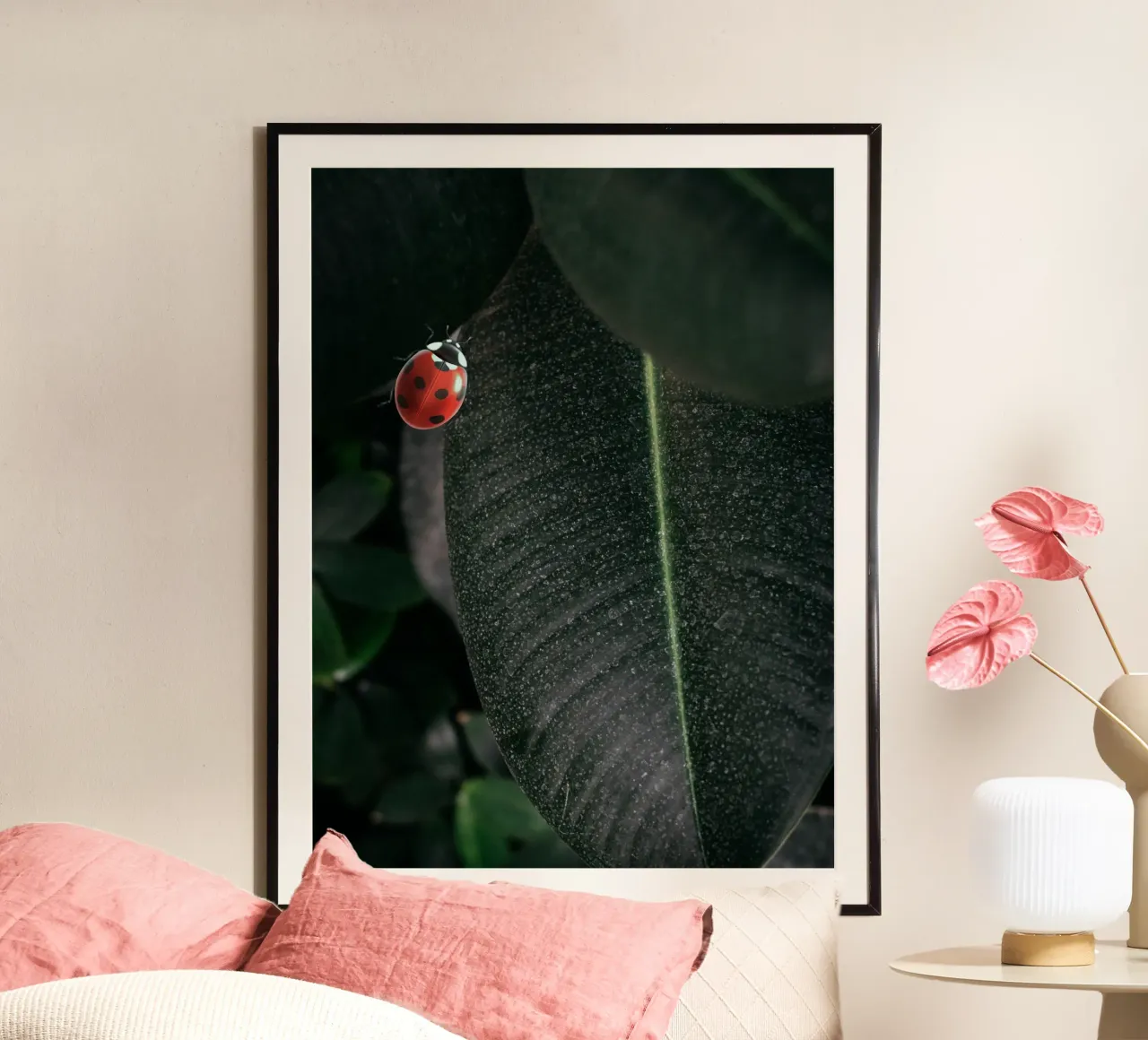 Red ladybug poster da LisaArtes
