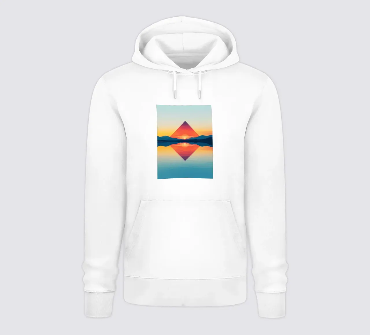 LandShapes felpa con cappuccio da The Quiet Senju